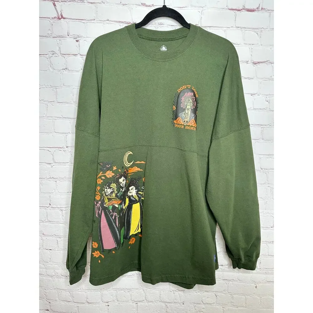 Disney Hocus Pocus 2 Spirit Jersey Green Womens Large - Picture 4 of 8